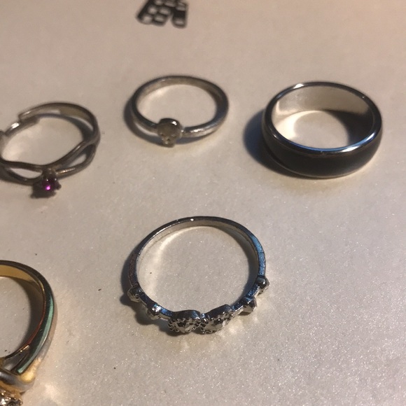 8x Vintage Ring Bundle Lot #1 - Picture 3 of 5